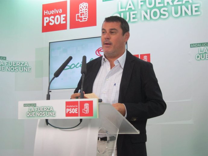 Jesús Ferrera, secretario general del PSOE de Huelva. 