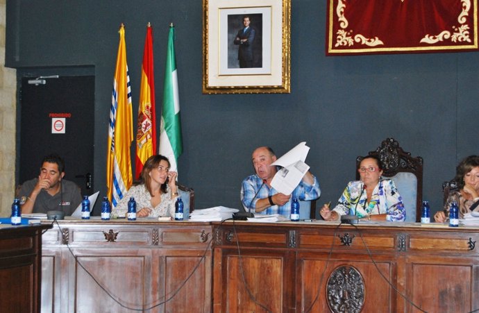 Pleno del Ayuntamiento de Isla Cristina. 