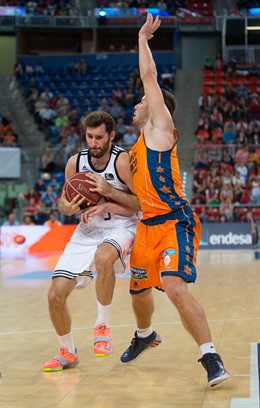 Rudy Fernández en la Supercopa de España 2014