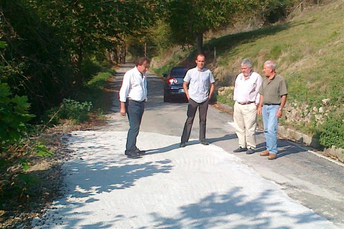 Visita de Francisco Rodríguez a Herrerías