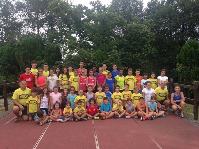 Equipo de atletismo Villa de Cabezón