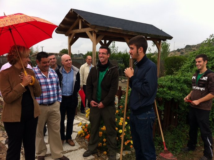 Mariño visita los restos arqueológicos