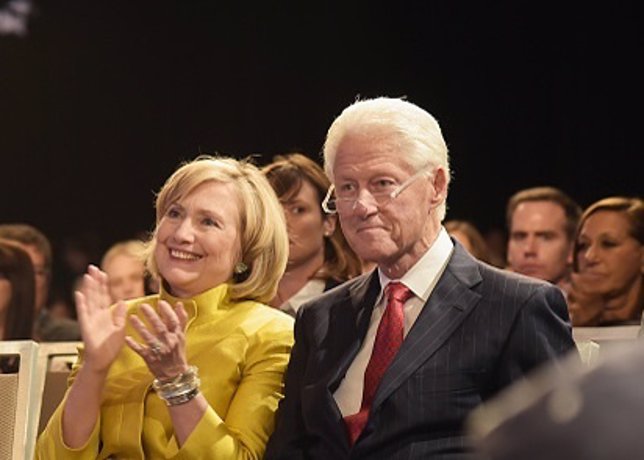 NEW YORK, NY - SEPTEMBER 24:  (L-R) Former US Secretary of State Hillary Clinton