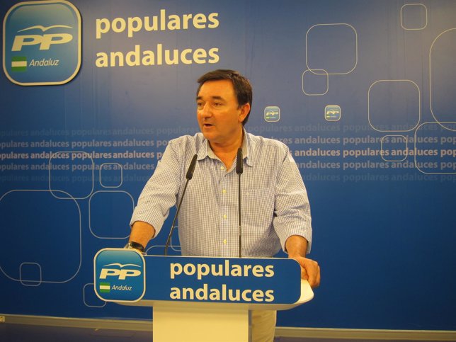El PP-A en rueda de prensa en Sevilla