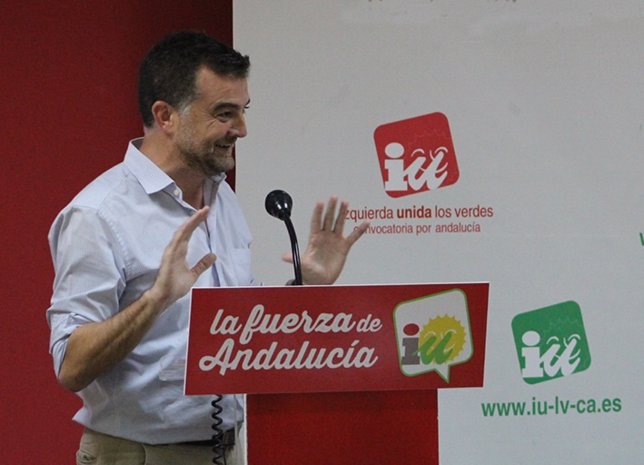 El coordinador general de IULV-CA, Antonio Maíllo