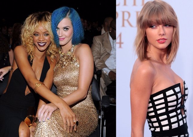 Katy Perry y Rihanna... ¿Complot y venganza contra Taylor Swift?