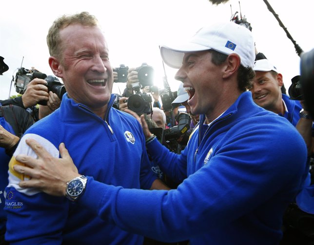  Jamie Donaldson Rory Mcilroy Ryder Cup  
