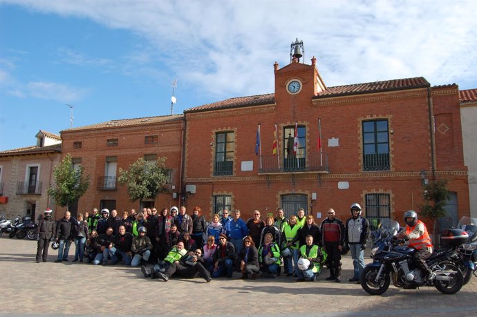 Hermanamiento de motoclubes en Cigales (Valladolid)