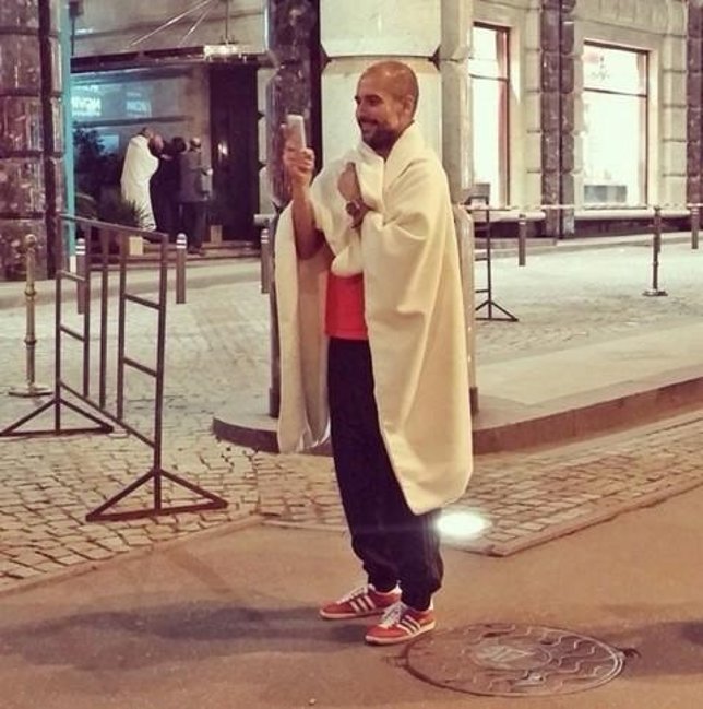 Guardiola, tras el desalojo al hotel del Bayern