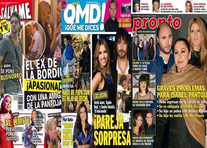 Graves problemas Isabel Pantoja amor sorpresa David Janer y Sandra Sabatés