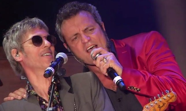 Ariel Rot y Carlos Tarque