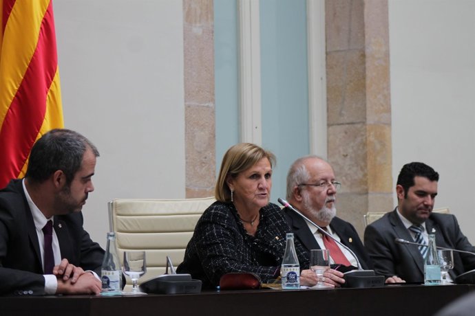 Miquel Buch, De Gispert, Salvador Esteve y Xavier Amor