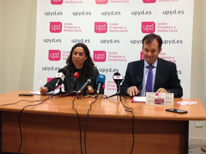 El coordinador territorial y portavoz de UPyD-A, Martín de la Herrán