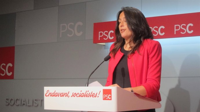 La portavoz del PSC, Esther Niubó