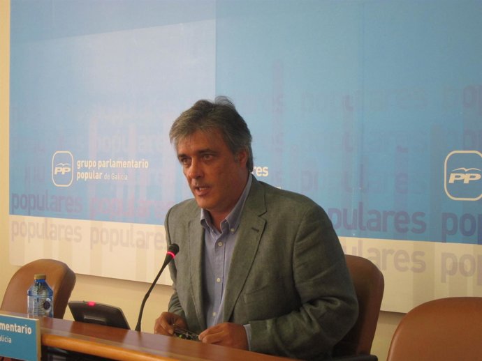 Pedro Puy, portavoz del Grupo Parlamentario del PPdeG