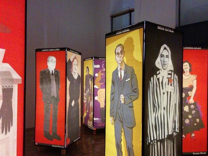 Muestra 'EX·IL exiliados e Ilustrados en La Nau