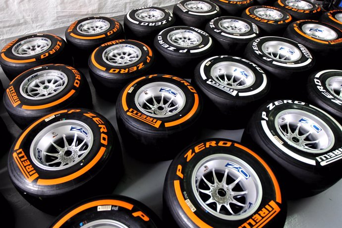 Neumáticos Pirelli de Fórmula 1