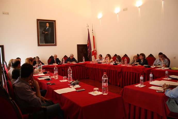 Pleno del Ayuntamiento de Baeza (Jaén)