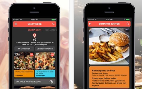 Aplicación Whatsred de Coca-Cola