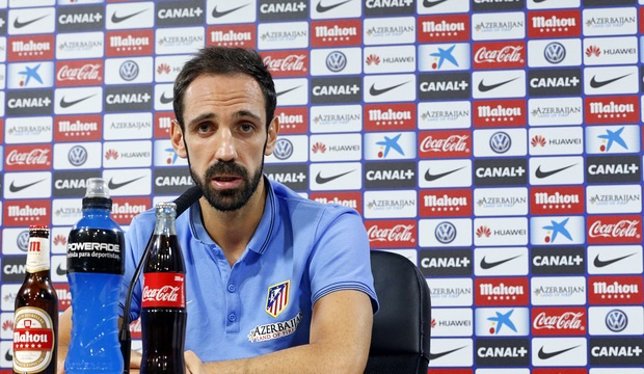 El lateral derecho del Atlético de Madrid Juanfran Torres