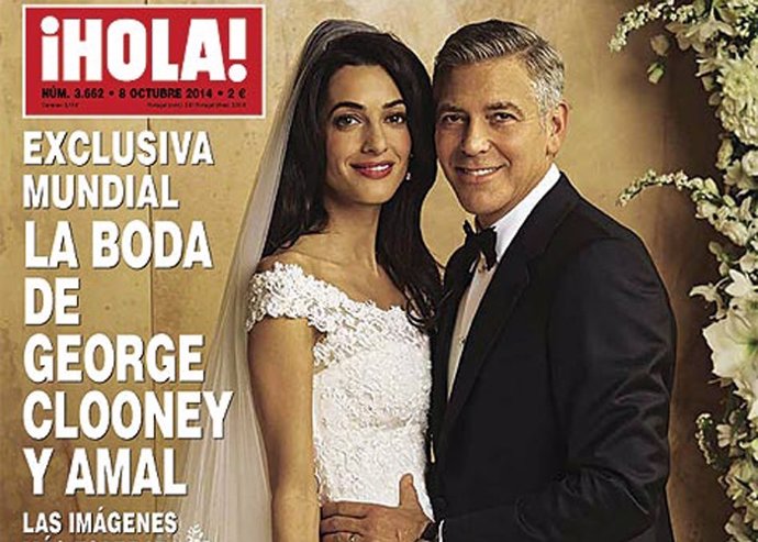 George Clooney y Amal Alamuddin, las primeras imágenes de su boda