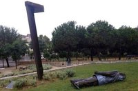 Derribada una estatua de Jordi Pujol en un acto vandálico