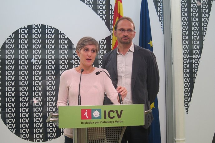 Dolors Camats, Joan Herrera (ICV)