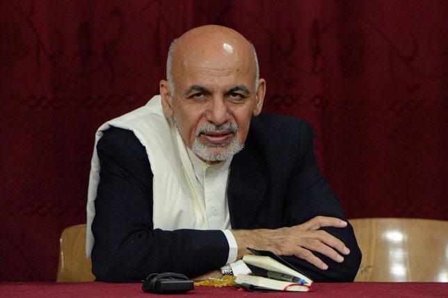 El presidente afgano Ashraf Ghani