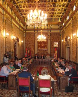 Pleno en la Diputación de Salamaca