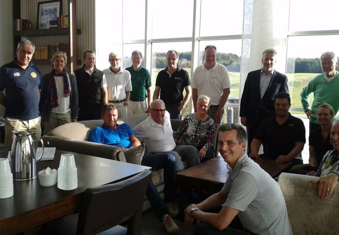 Presentación de Palma Urban Golf en un evento de golf en el PGA Sweden 