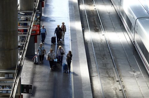 Estación de Atocha de Madrid, trenes, RENFE