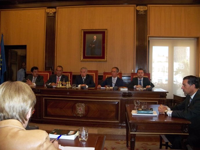 Pleno en el Ayuntamiento de León