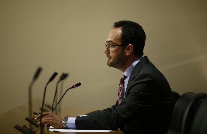 Antonio Hernando, del PSOE, en el Congreso