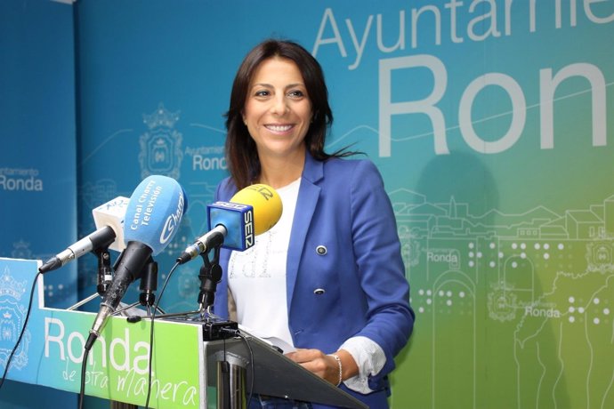 Alcaldesa Ronda, María de la Paz Fernández