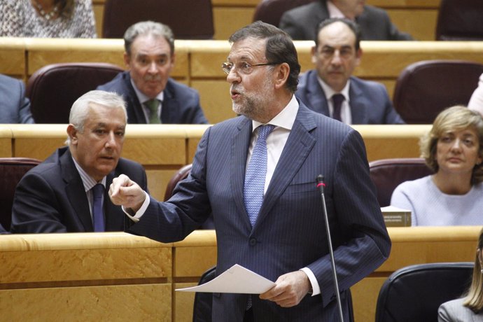 Mariano Rajoy en el Senado