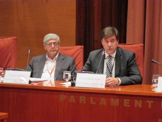 Manuel Hernández (exdtor ACA) y Jordi Agustí (dtor ACA)