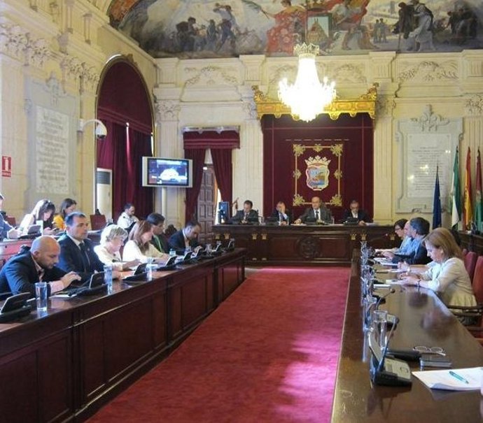 Pleno del Ayuntamiento de Málaga