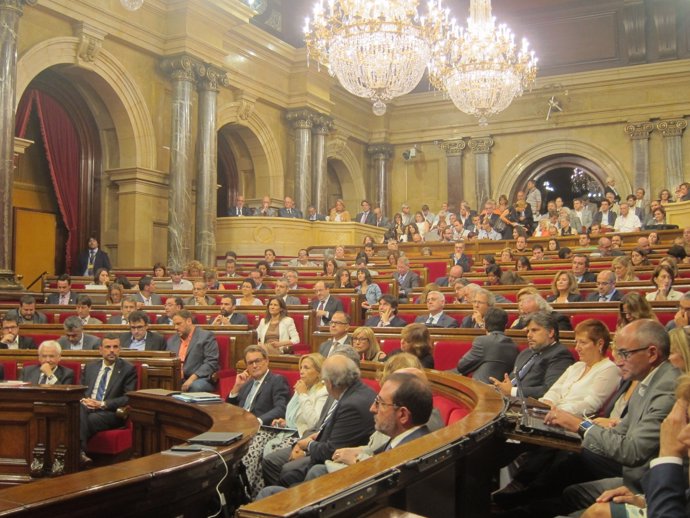 Pleno del Parlament