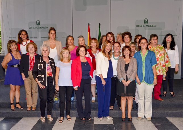 Susana Díaz presidente el Consejo Andaluz de Participación de las Mujeres