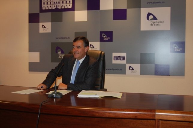 Antonio Pardo en rueda de prensa