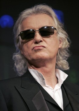 El guitarrista Jimmy Page de Led Zeppelin