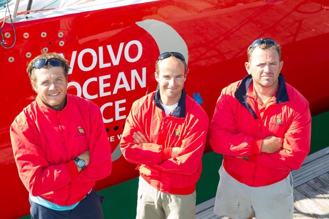 El equipo español en la Volvo Ocean Race