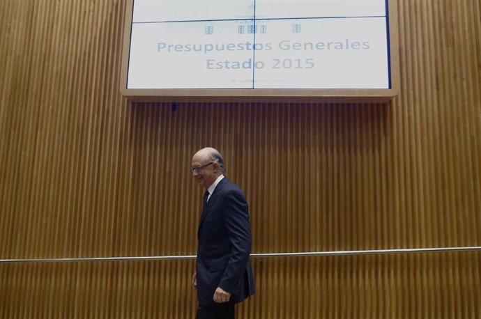 Presupuestos 2015, Cistóbal Montoro