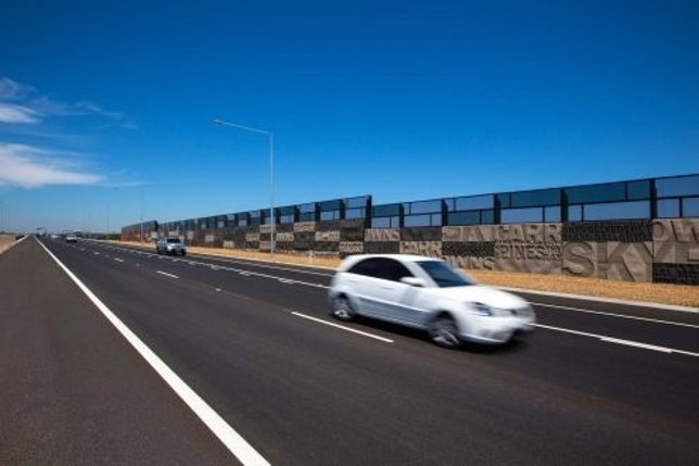 Una autopista de Melbourne