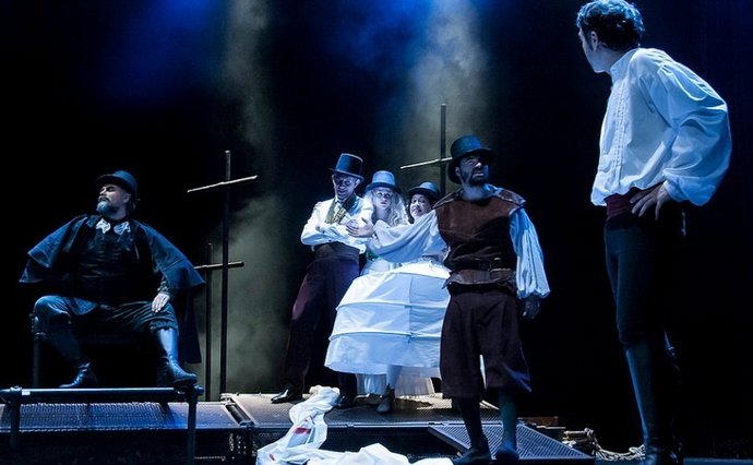 Representación tatral de 'Don Juan' en Valencia