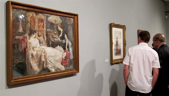 Exposición 'El color del agua. La acuarela en la familia Benlliure'.