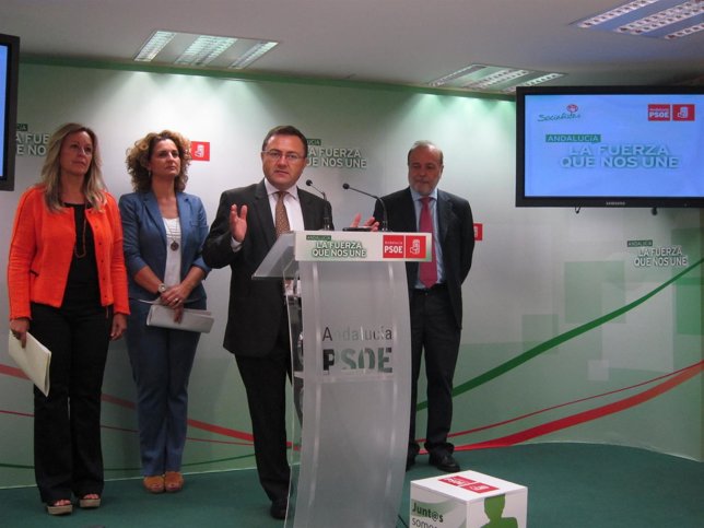 Heredia, Serrano, Jímenez, Torres Mora PSOE