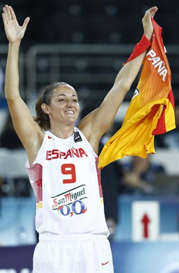 Laia Palau con la selección española