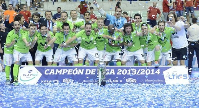 Inter Movistar campeón Liga fútbol sala LNFS