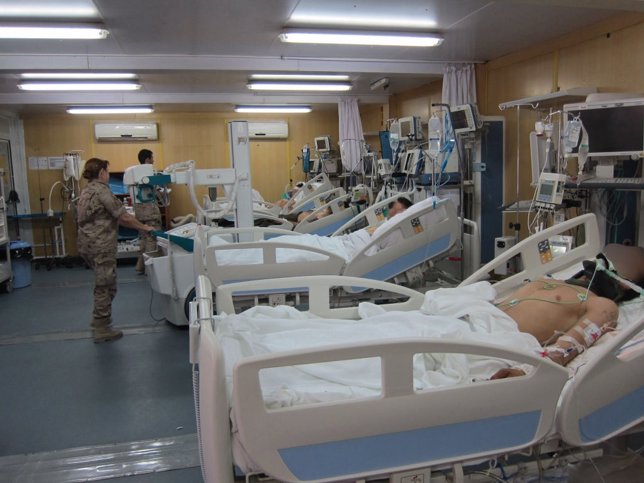 Hospital militar de Herat, en Afganistán